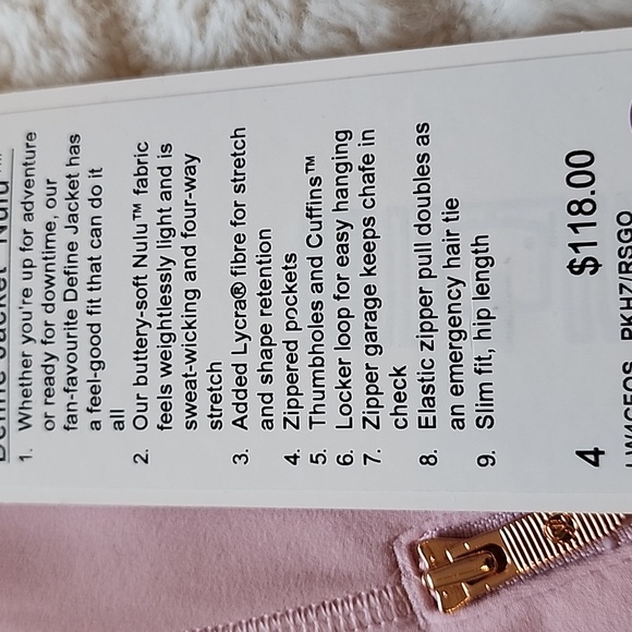 Lululemon Define Jacket Nulu - Picture 3 of 4